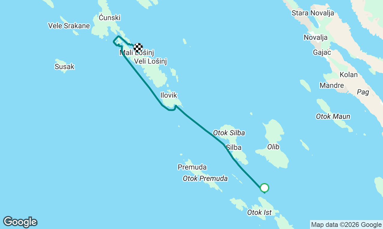 Molat to Losinj 
