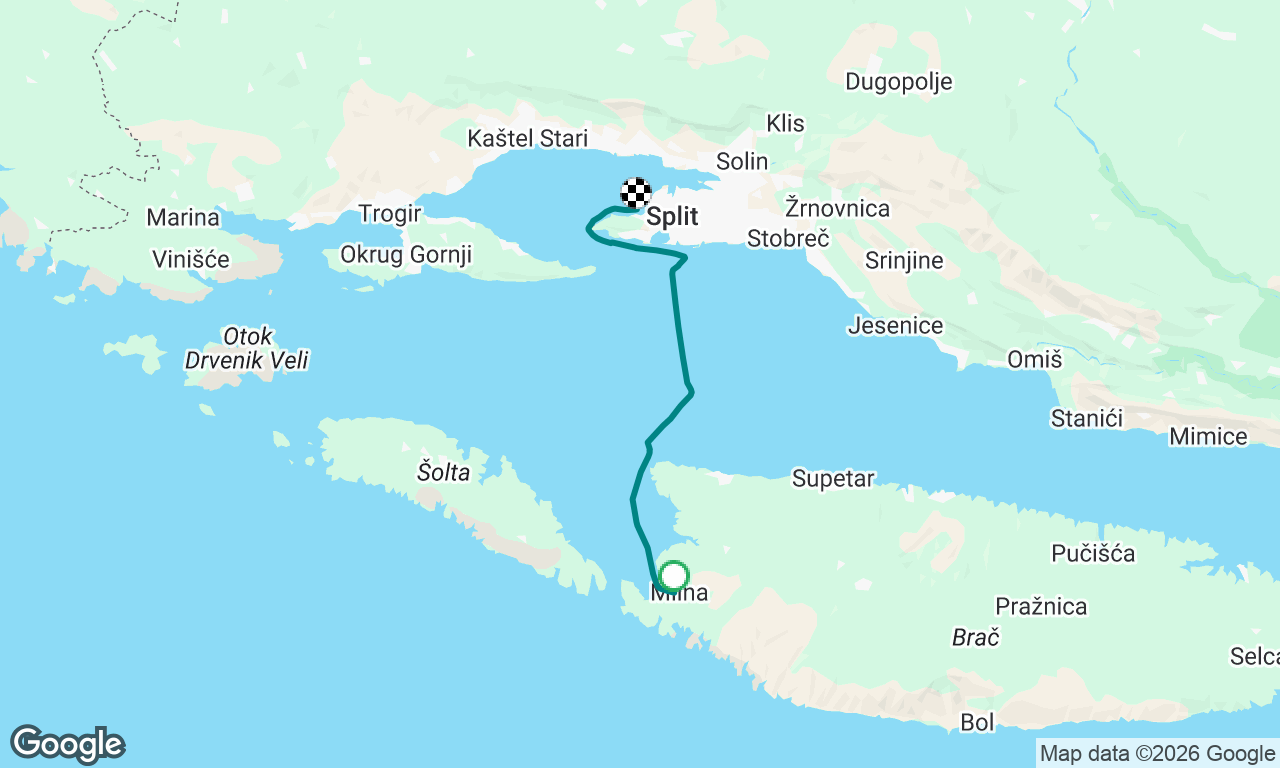 Voyage map