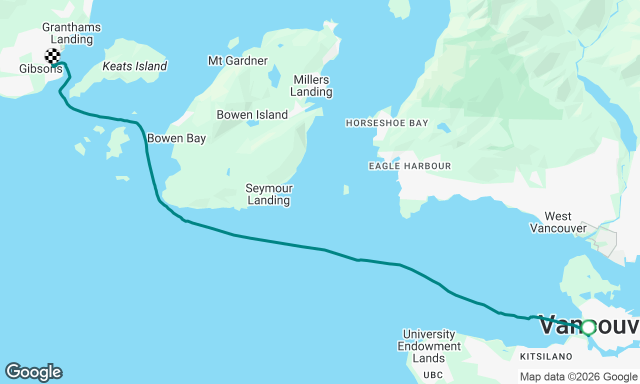 Voyage map