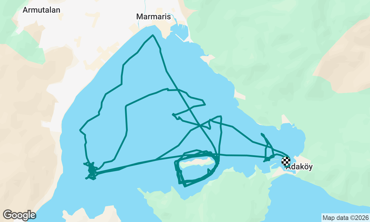 Voyage map