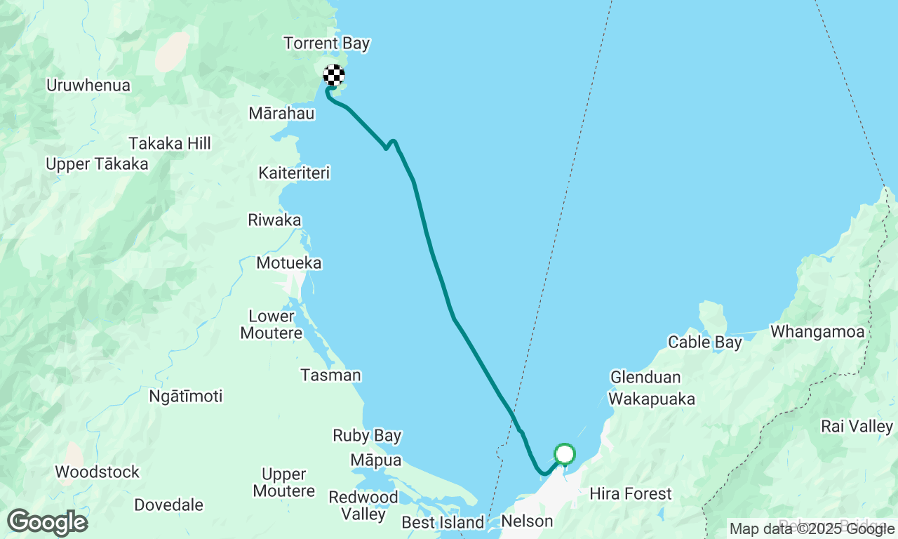 1st sail on board Sababa