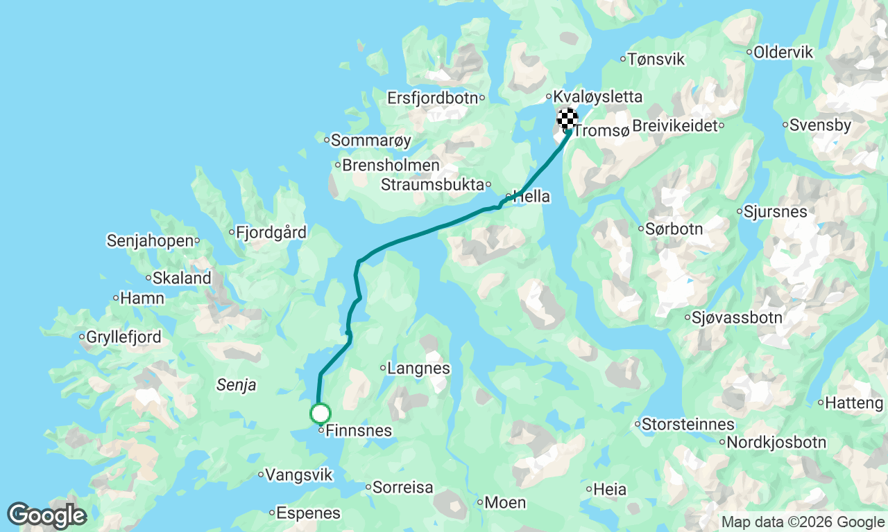 Voyage map