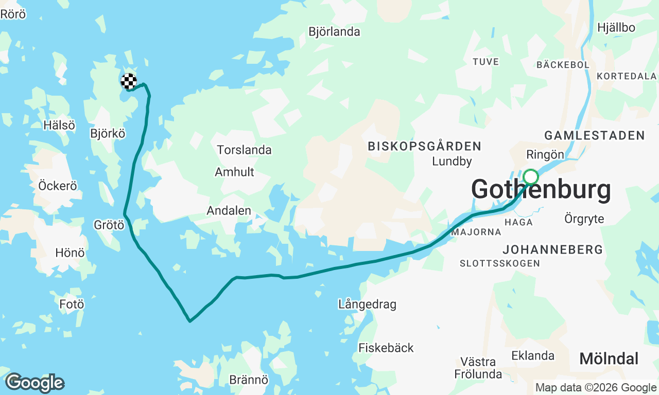 Göteborg - Björkö svai