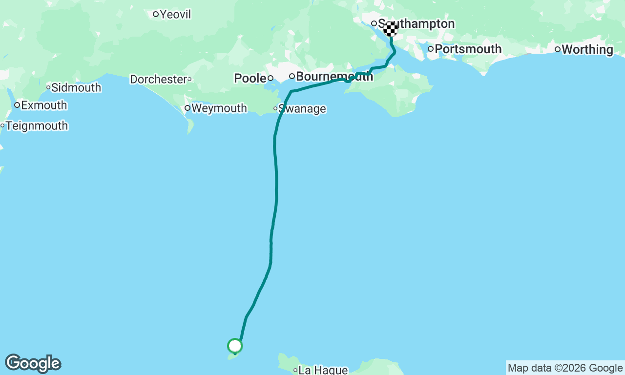 Alderney - Hamble delivery 