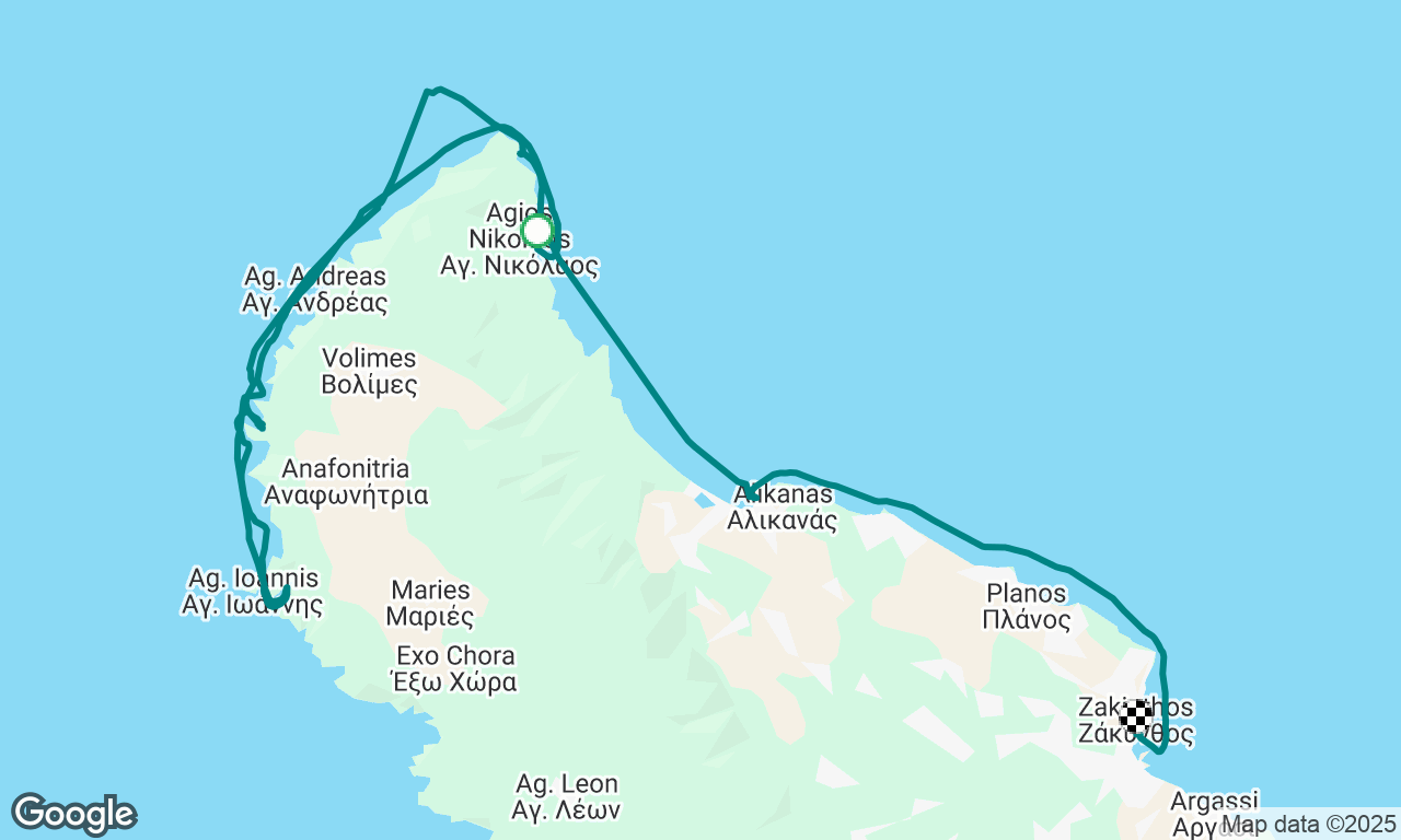 Zakynthos, Blue Cave , Ship wreck