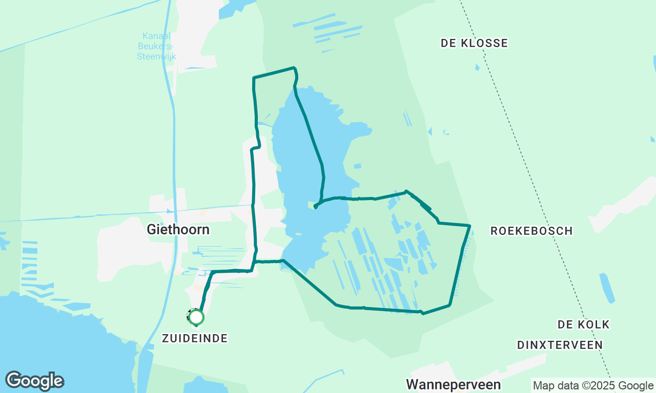 Giethoorn tekne gezisi