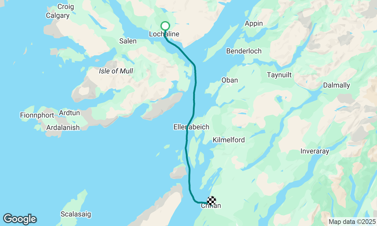 Lochaline to Crinan