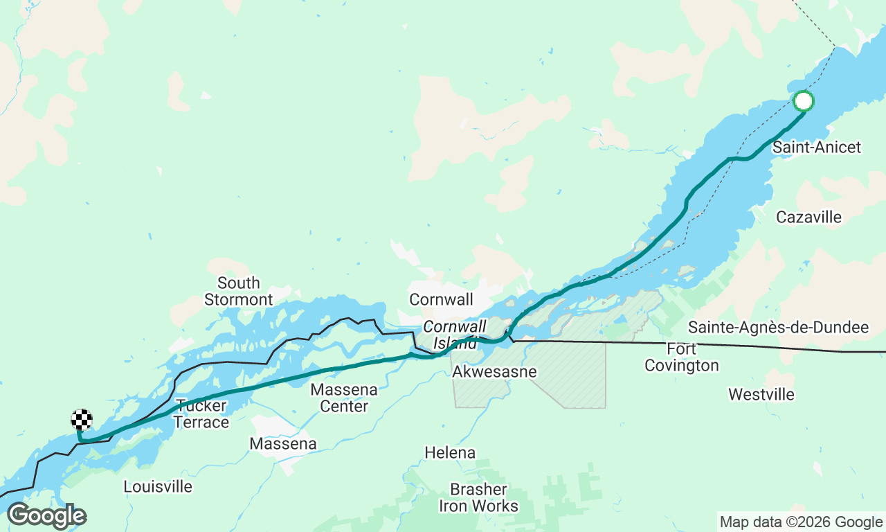 Voyage map