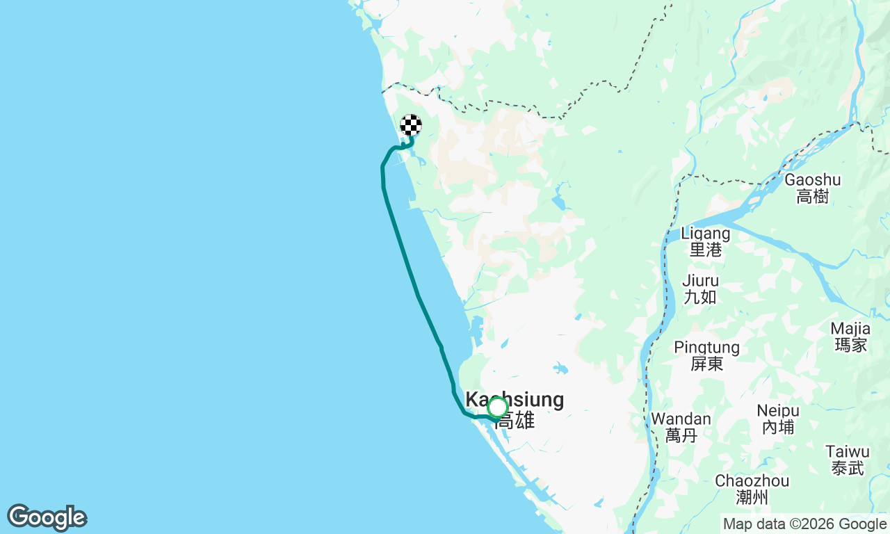 Voyage map
