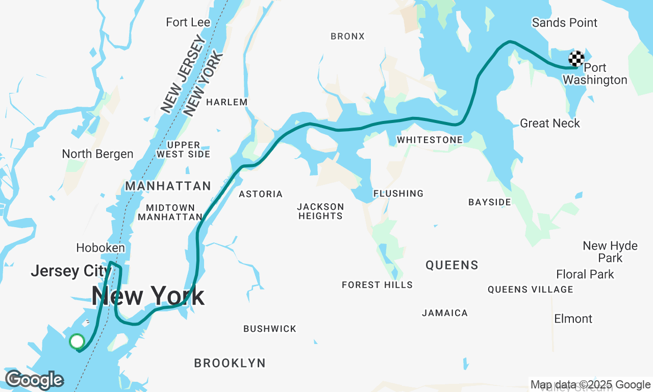 La traversée de NYC par la mer !!!