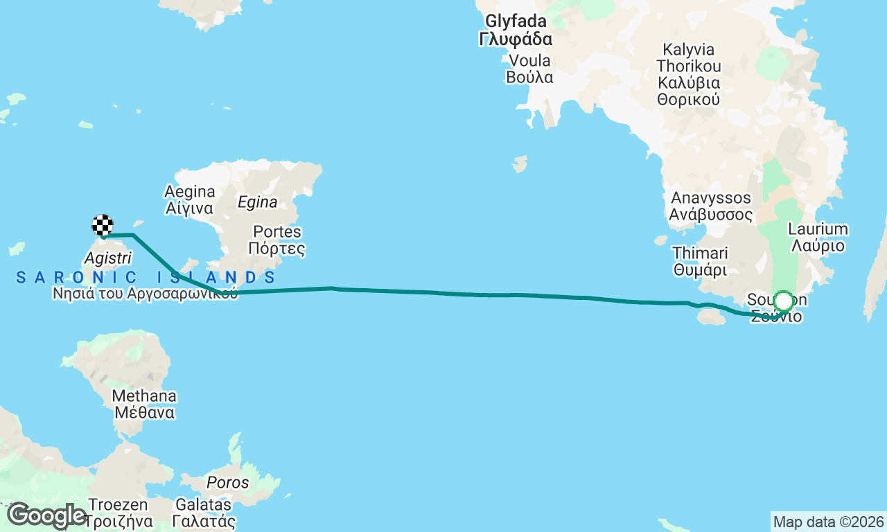 Voyage map