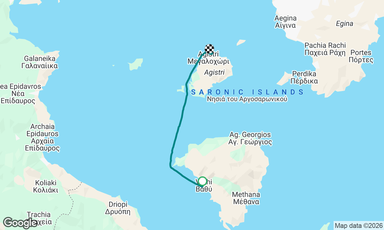 Voyage map