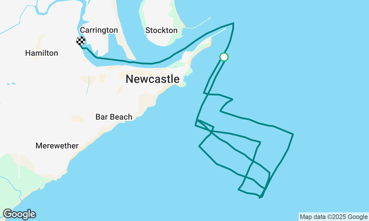 Sunday 15 June club sailing. Came in 3rd by 12 secs short crewed 
