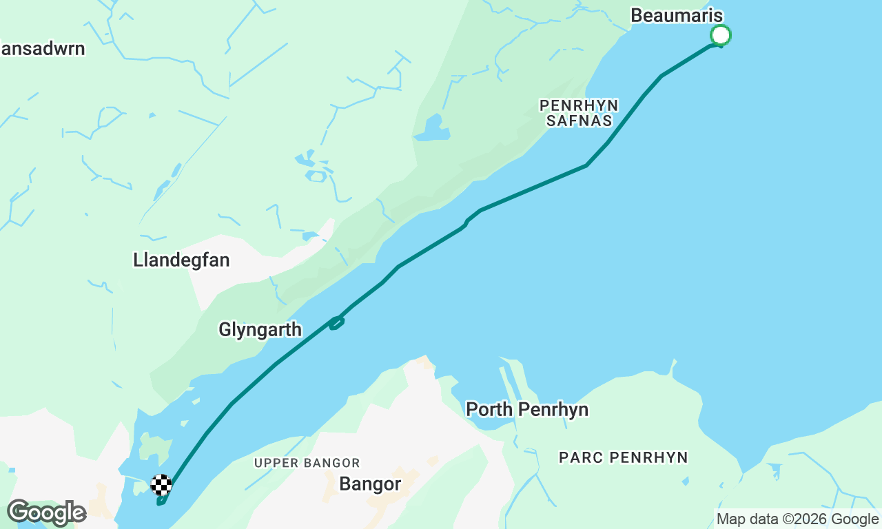 Beaumaris to Menai Bridge Mooring