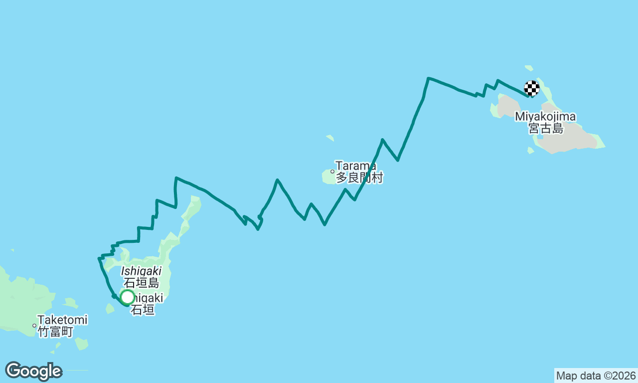 Voyage map