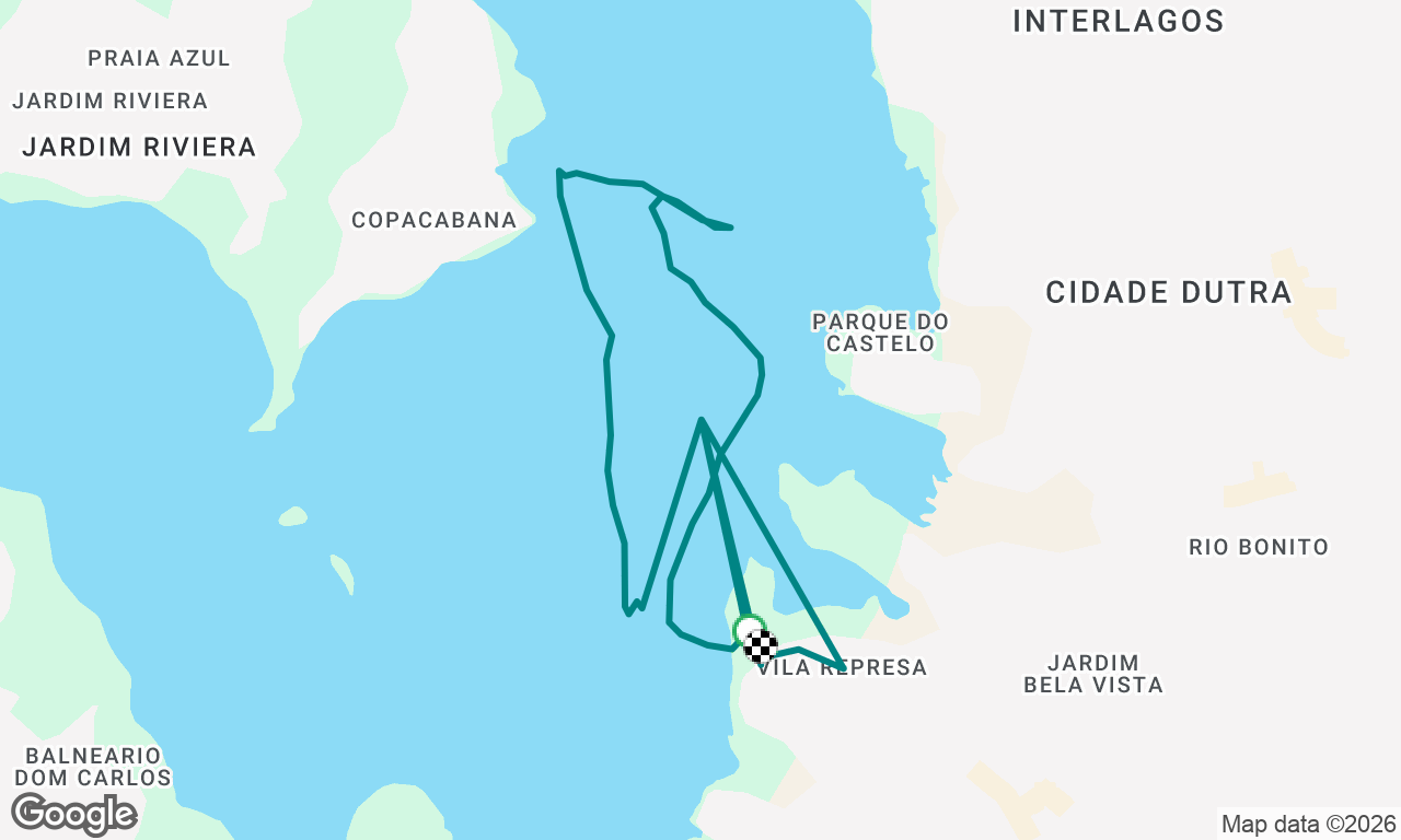 Primeira veleja da na Represa de Guarapiranga pela Cusco Baldoso