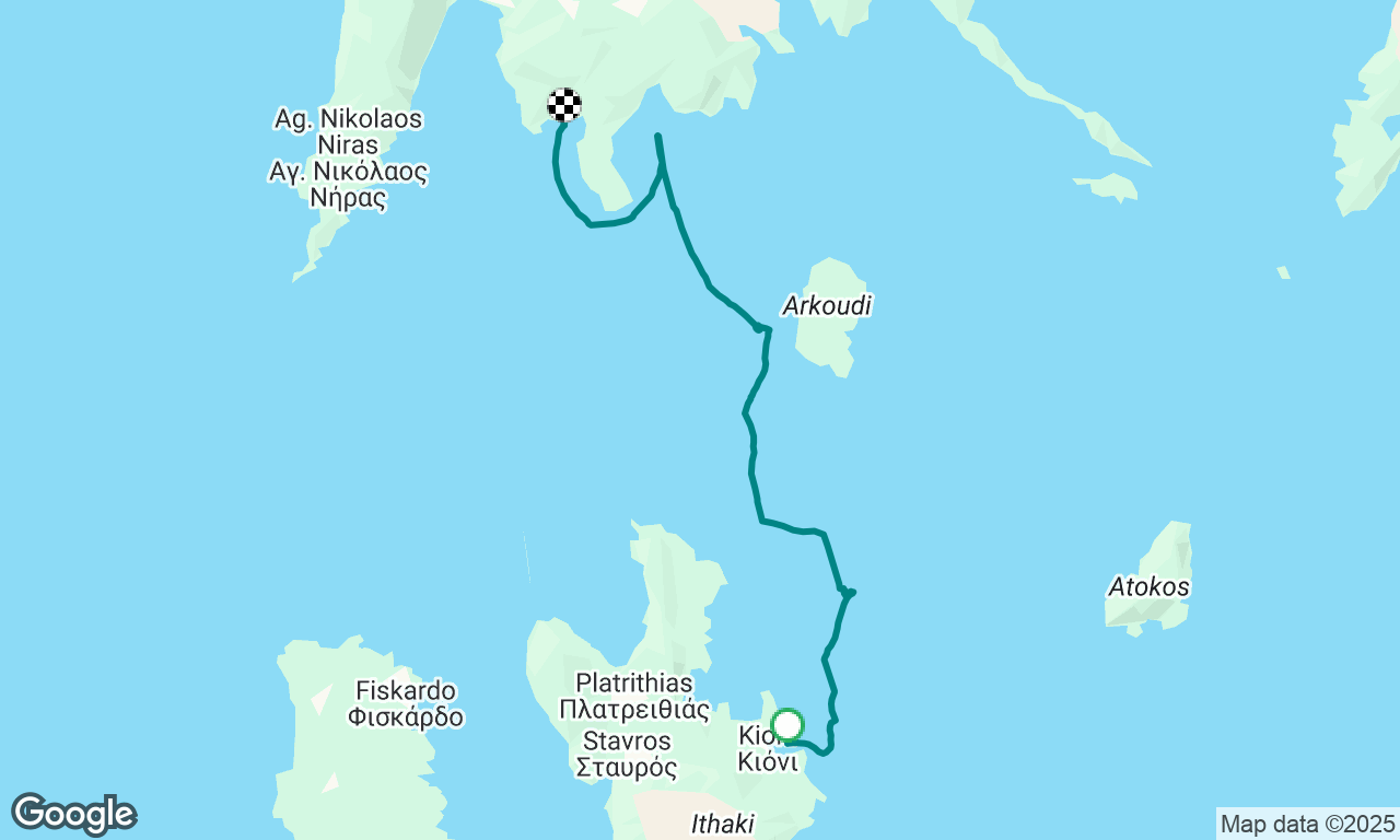 Kioni to Ormos Kastri, Greece