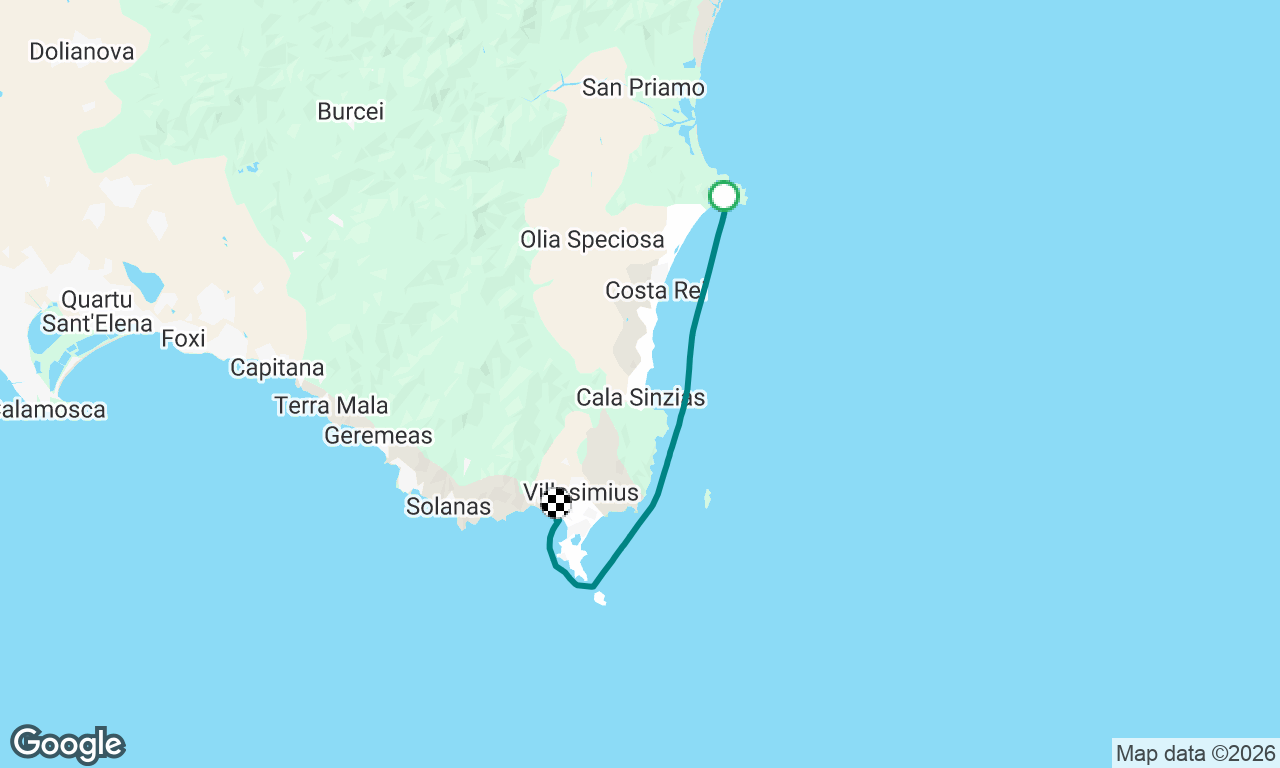 Voyage map