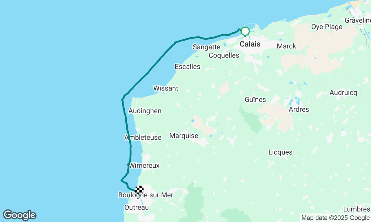 Mike builder day 3 - Calais - Boulogne