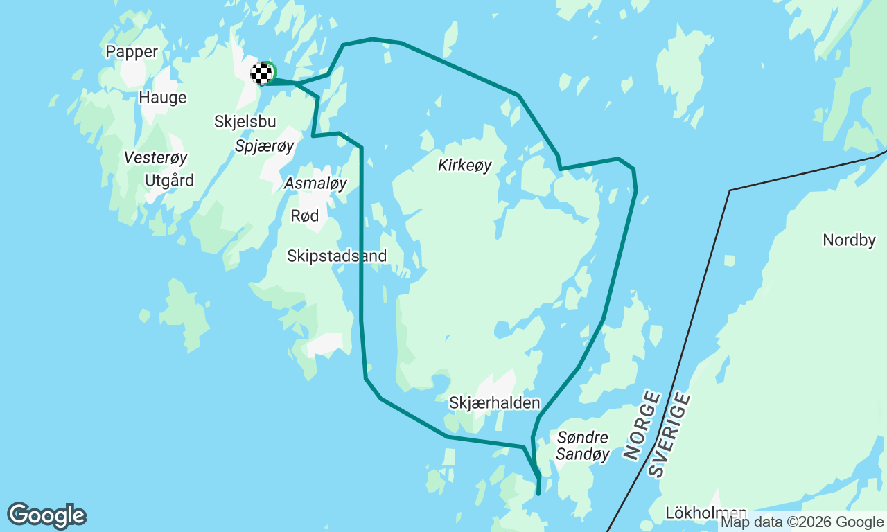Voyage map