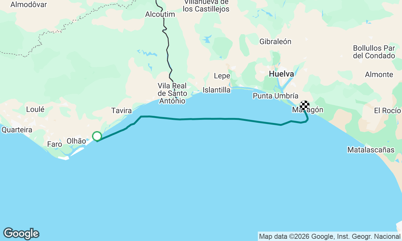 Voyage map