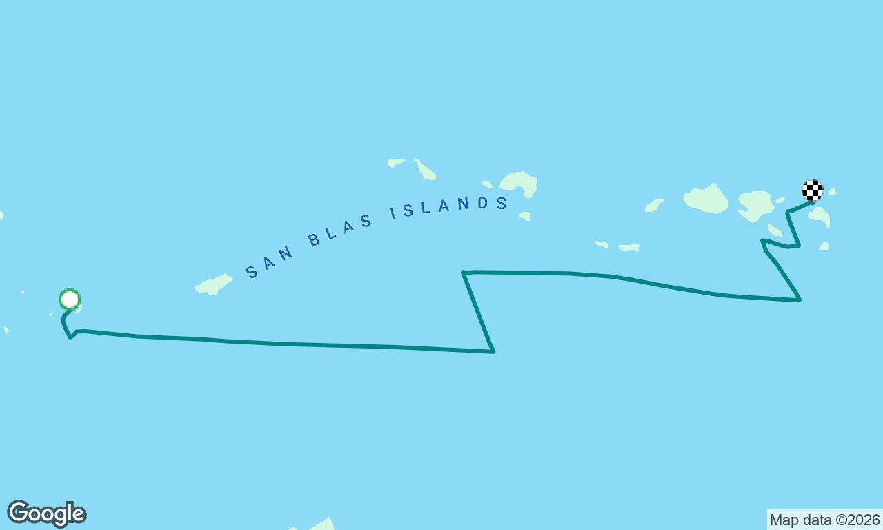 Banedup to Swimming Pool, San Blas Islands, Panama
