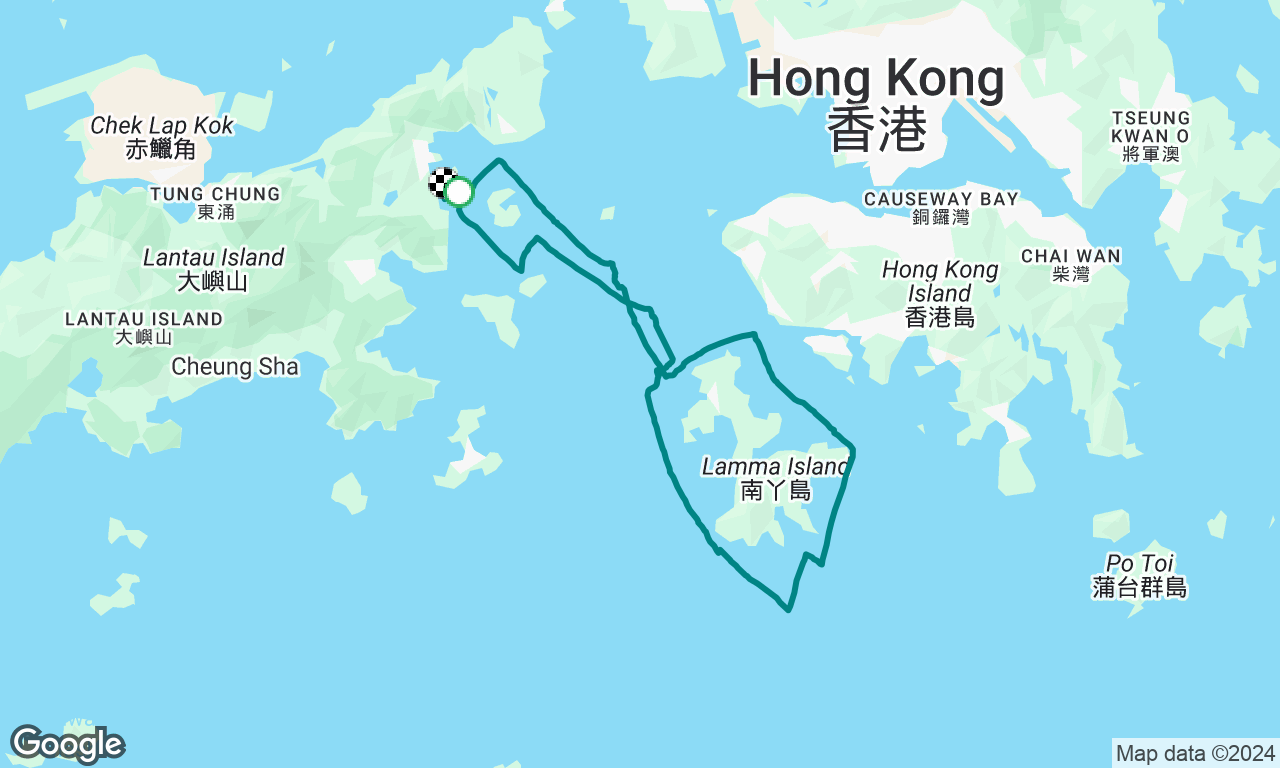 🇭🇰 Around Lamma regatta training