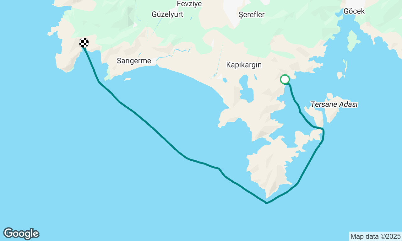 Voyage map