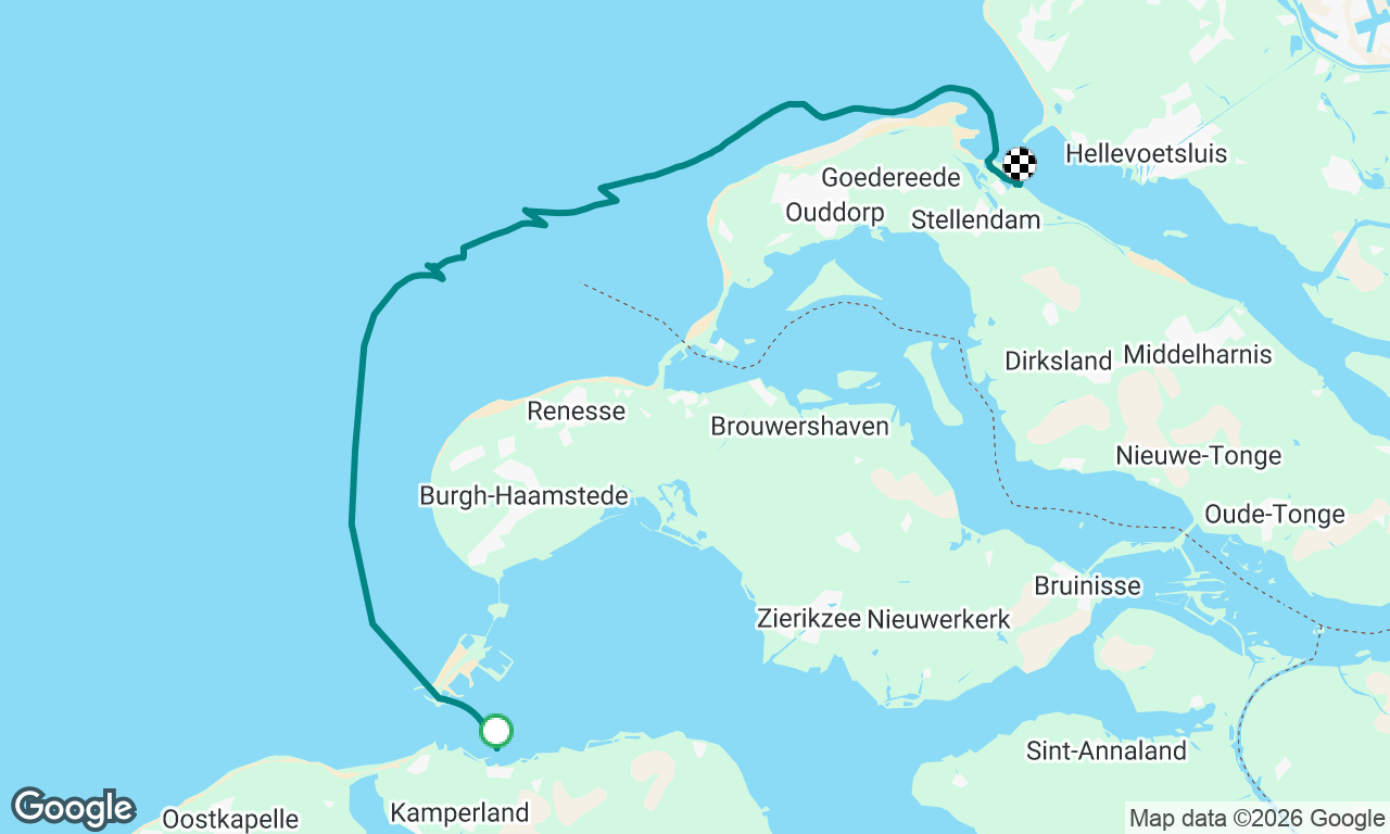Voyage map