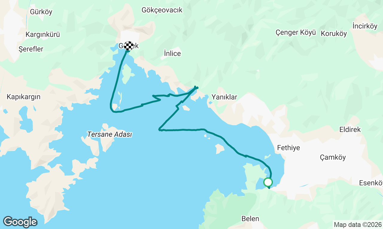 Voyage map