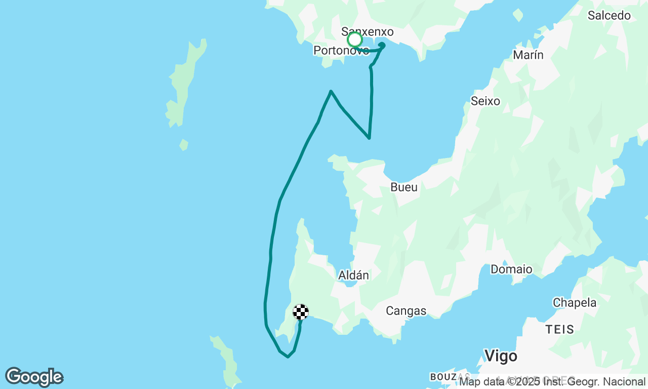 Portonovo to Ensenada de Barra