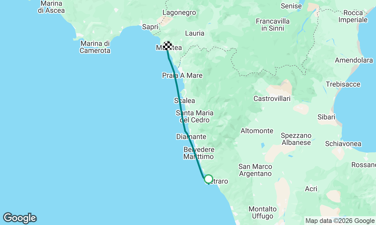 Voyage map