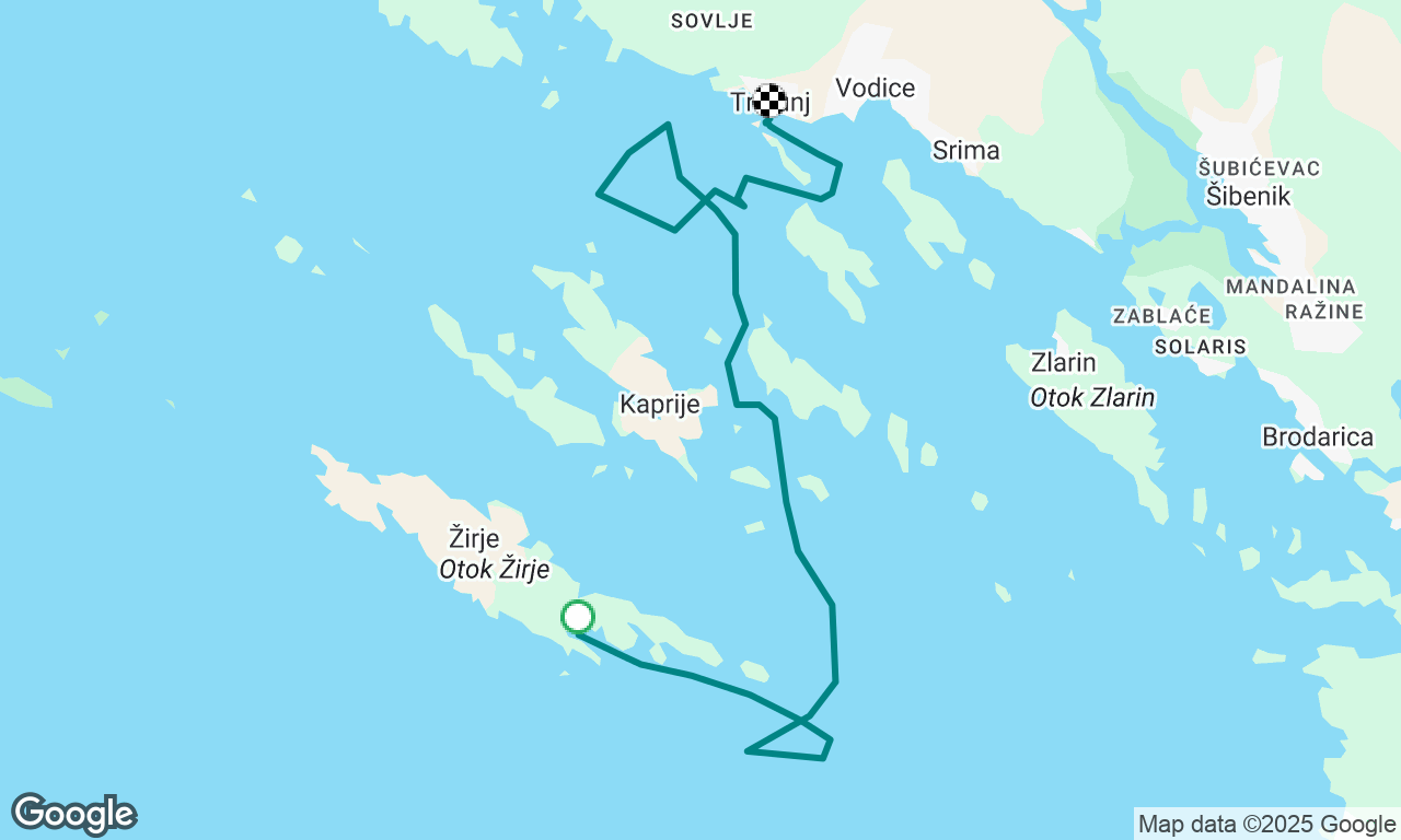Croatia 2025 Day 3 - Stupica Vela to Tribunj
