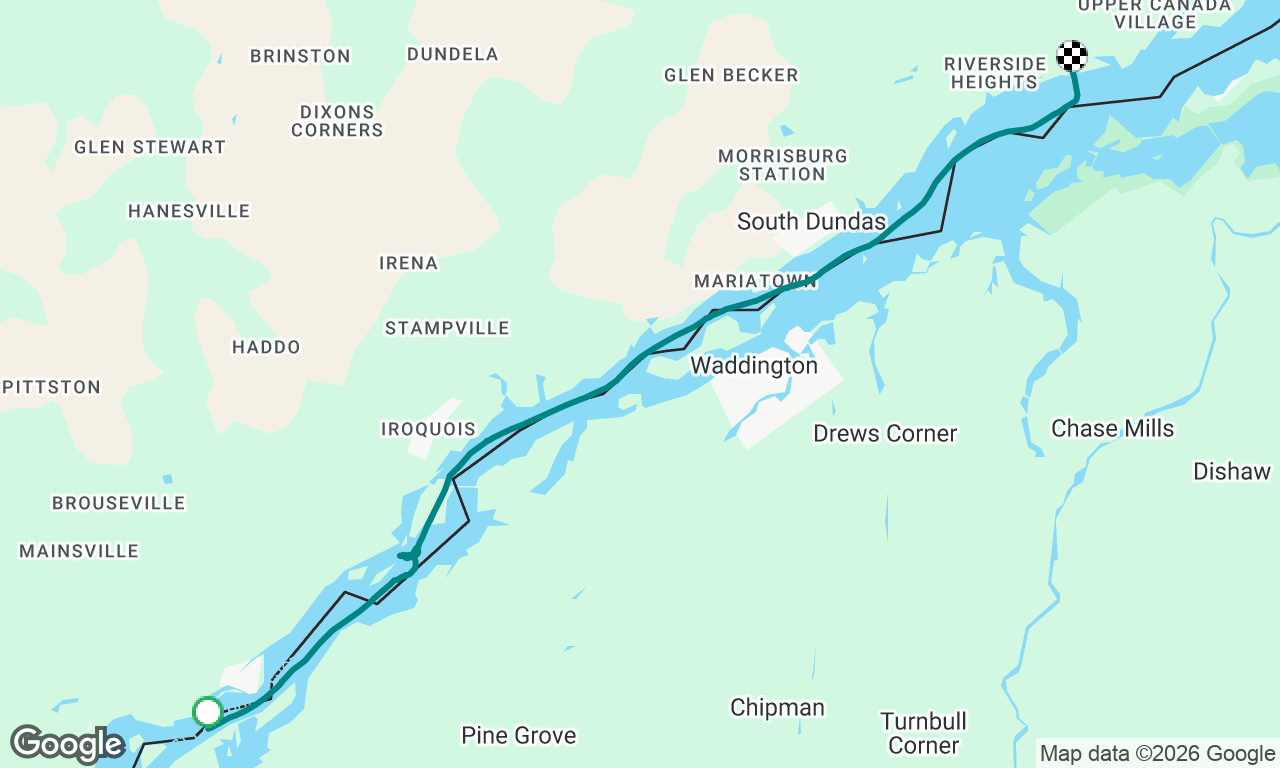 Voyage map