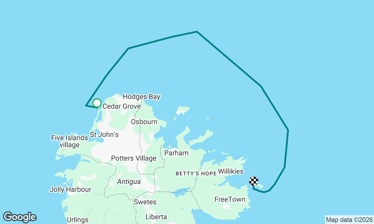 Voyage map