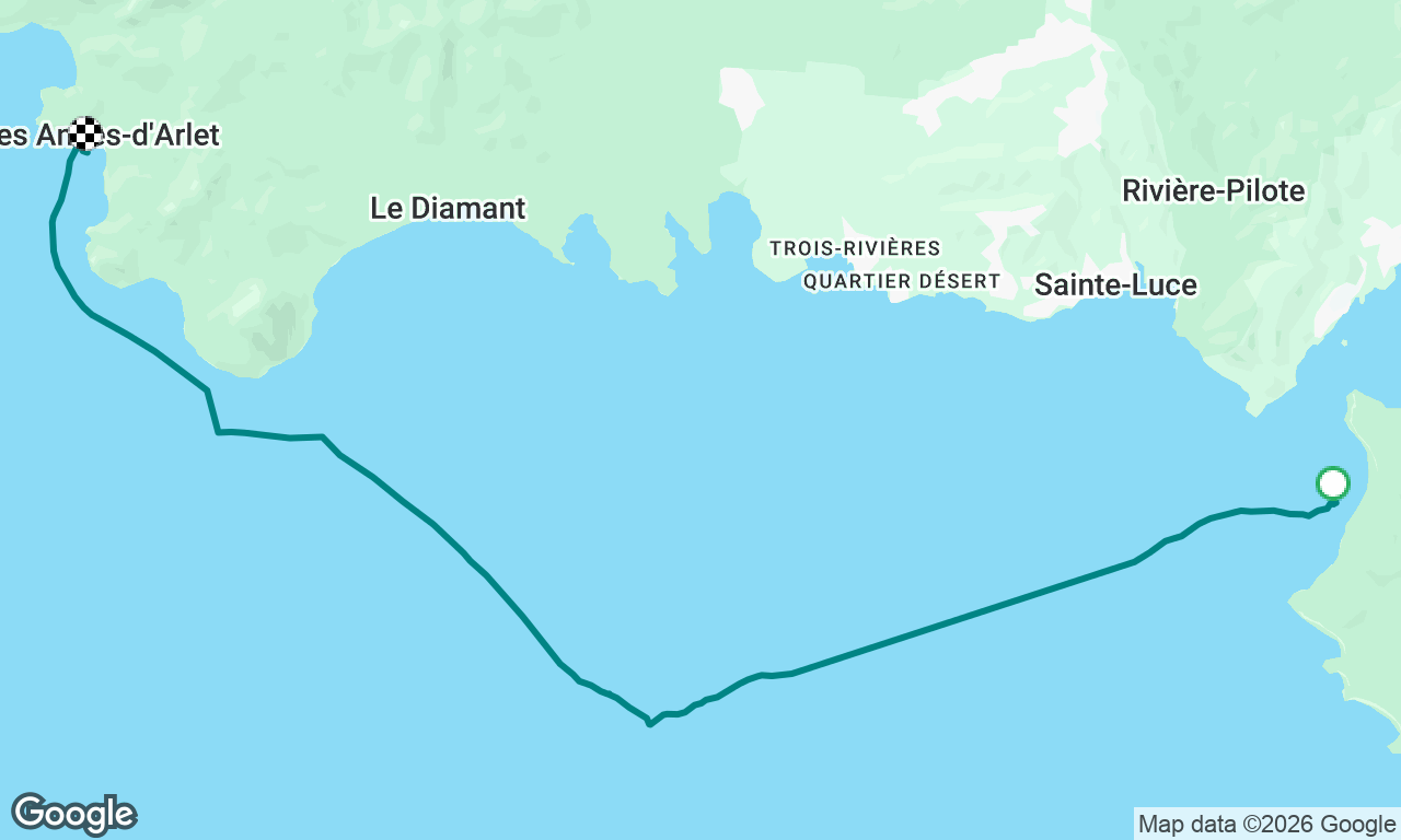 Voyage map