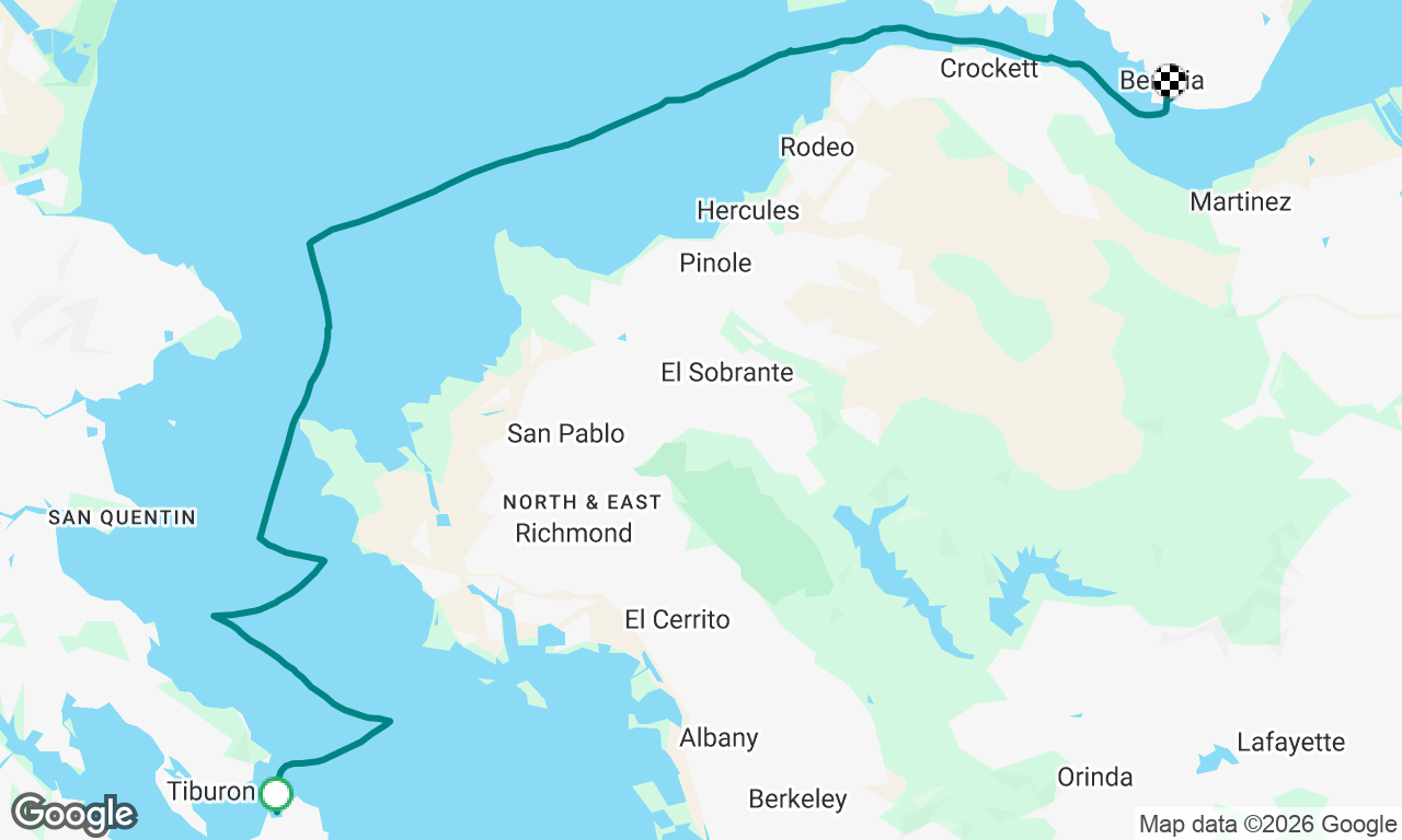 Voyage map
