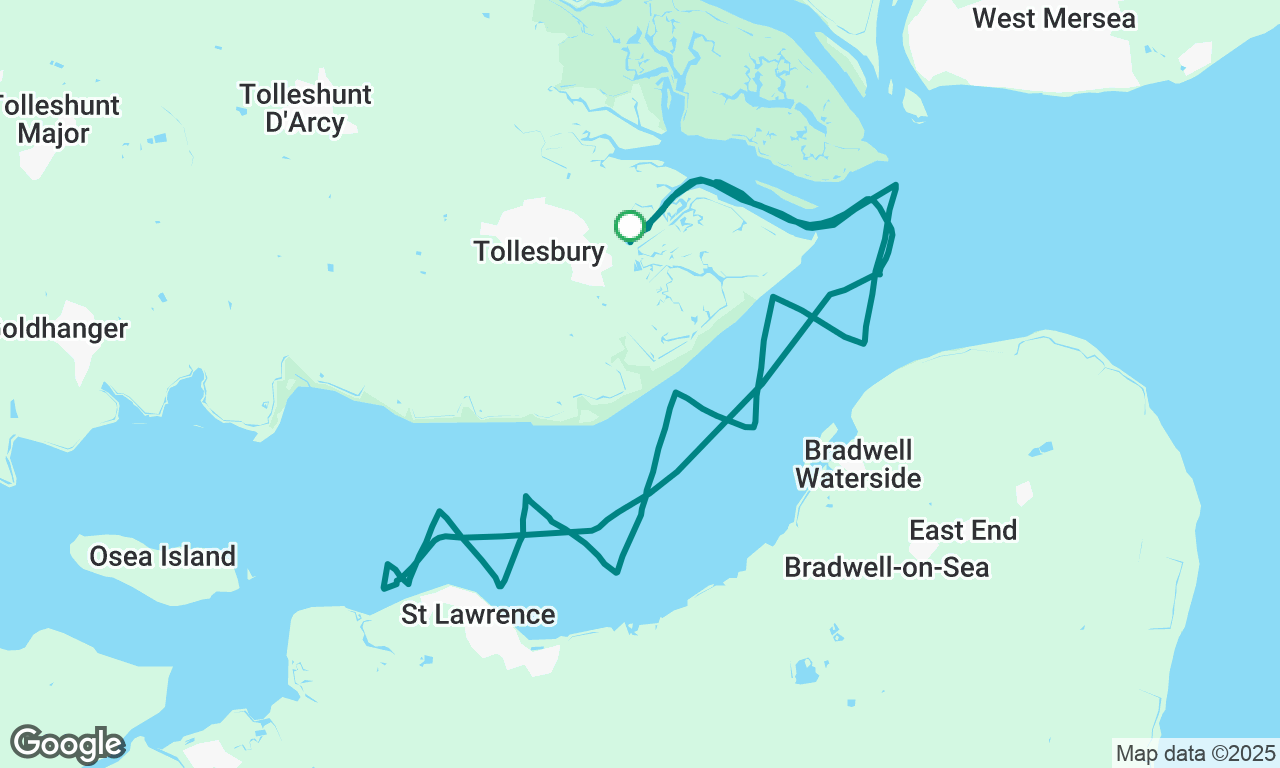 Not a windy as expected!