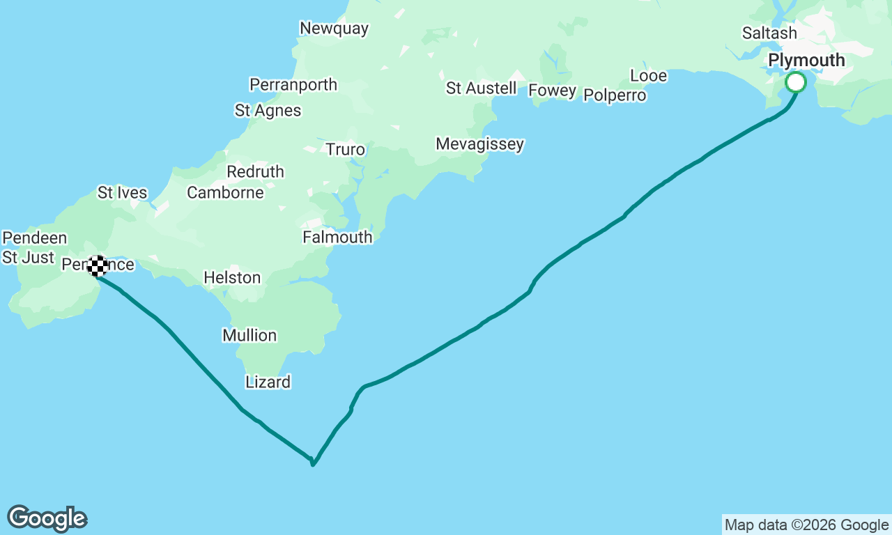 Plymouth to Newlyn