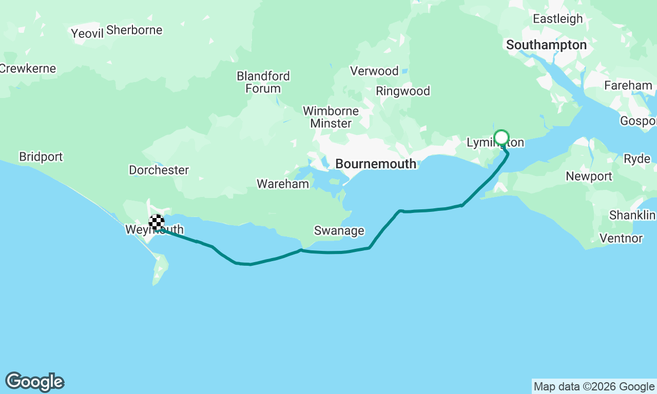 Lymington to Weymouth