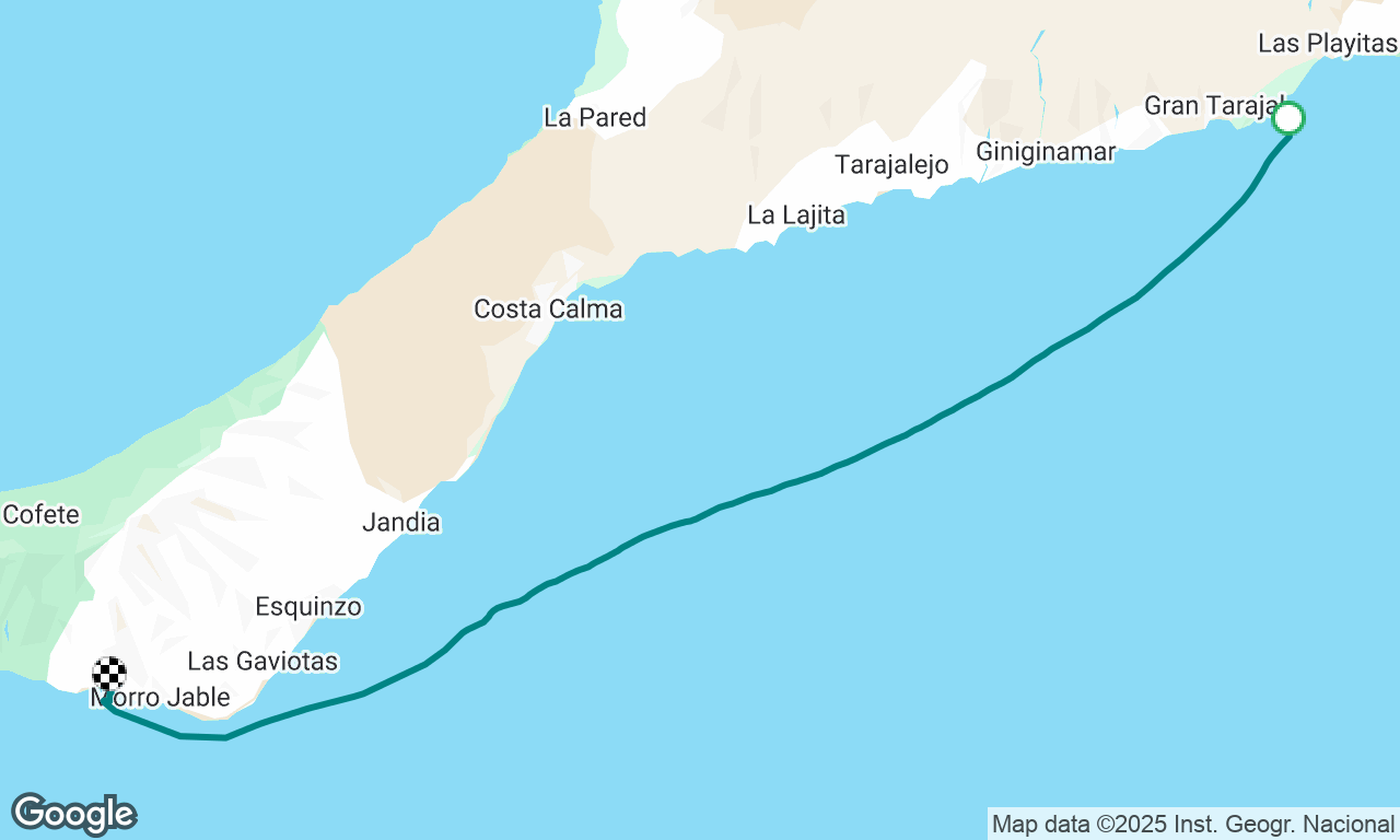 East coast of Fuetaventura