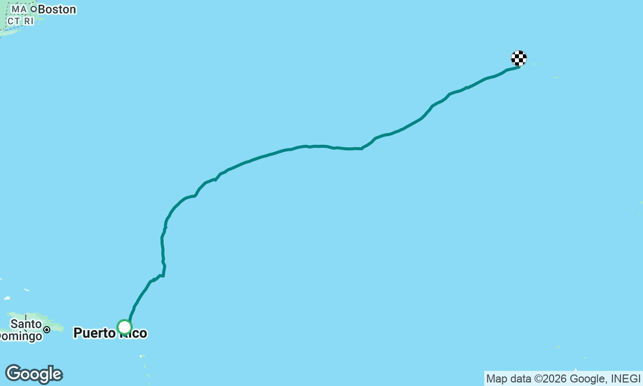 Voyage map