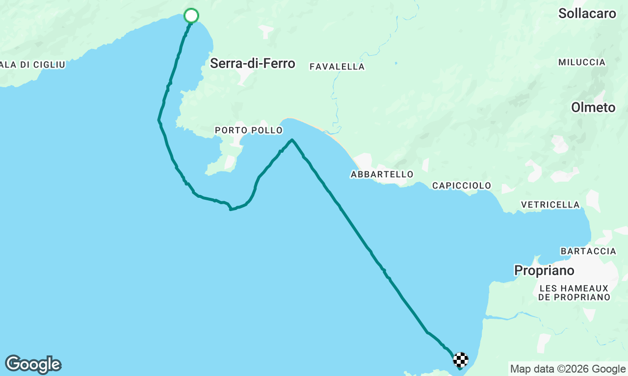 Just a short trip to change the bay