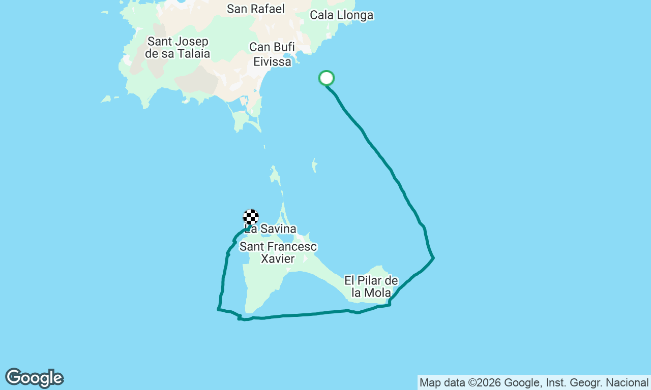 Voyage map