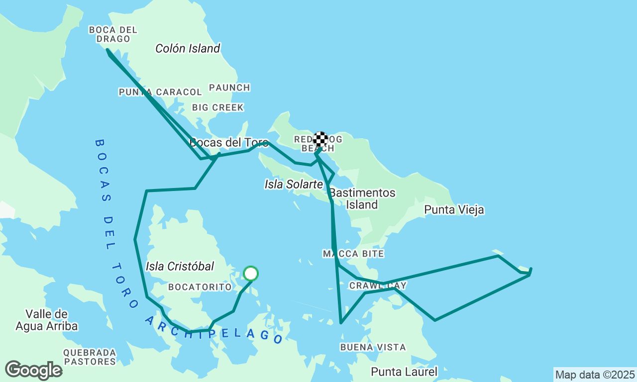 Bocas Del Toro Tour: Floating Bar, Starfish Beach, Bluff Beach, Bocas Town, Redfrog, Old Bank, Zapatillas