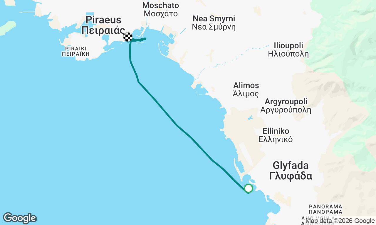 Voyage map