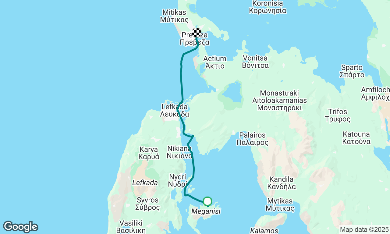 2025 June Meganisi -> Preveza 