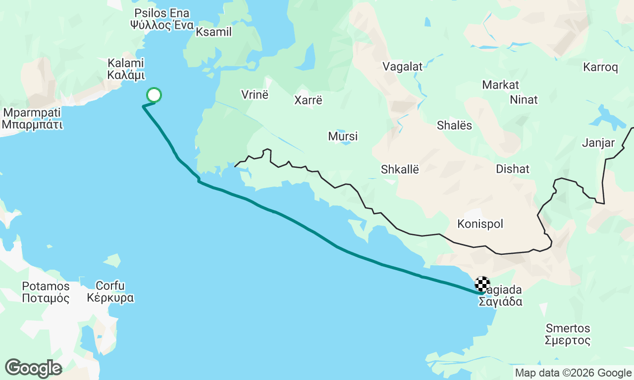 Voyage map