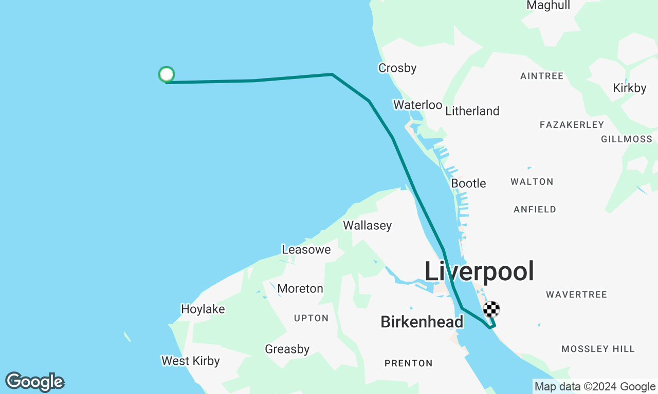 Piel Island to Liverpool Pt 2