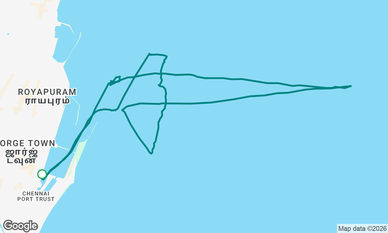 Voyage map